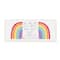 Stupell Industries Different Is Beautiful Rainbow Wall Art